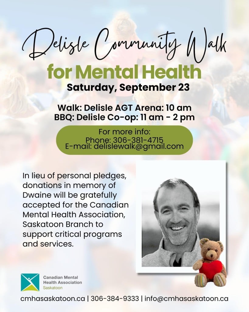 2023 Delisle Community Walk for Mental Health Instagram Post Portrait