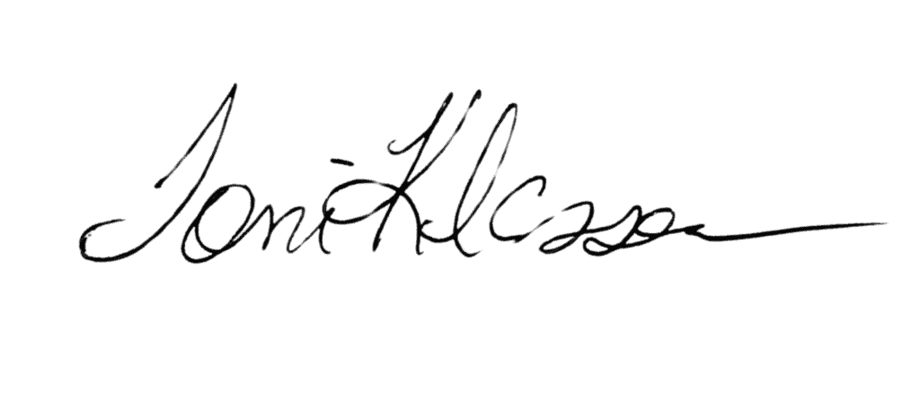 Toni Signature Transparent
